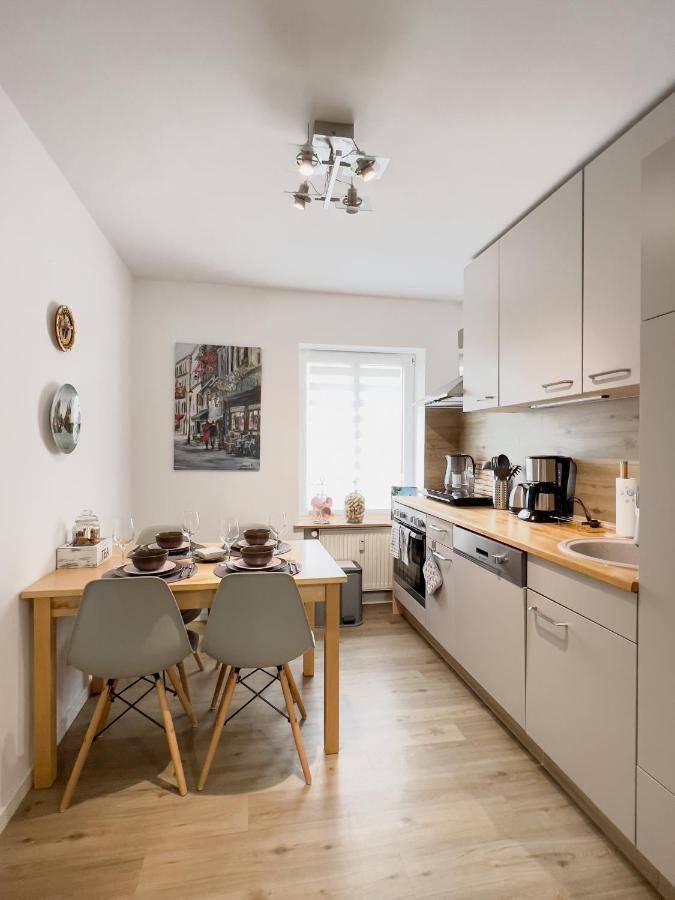 Schoene Helle & Gemuetliche Wohnung In Altstadtnaehe 에르푸르트 객실 사진